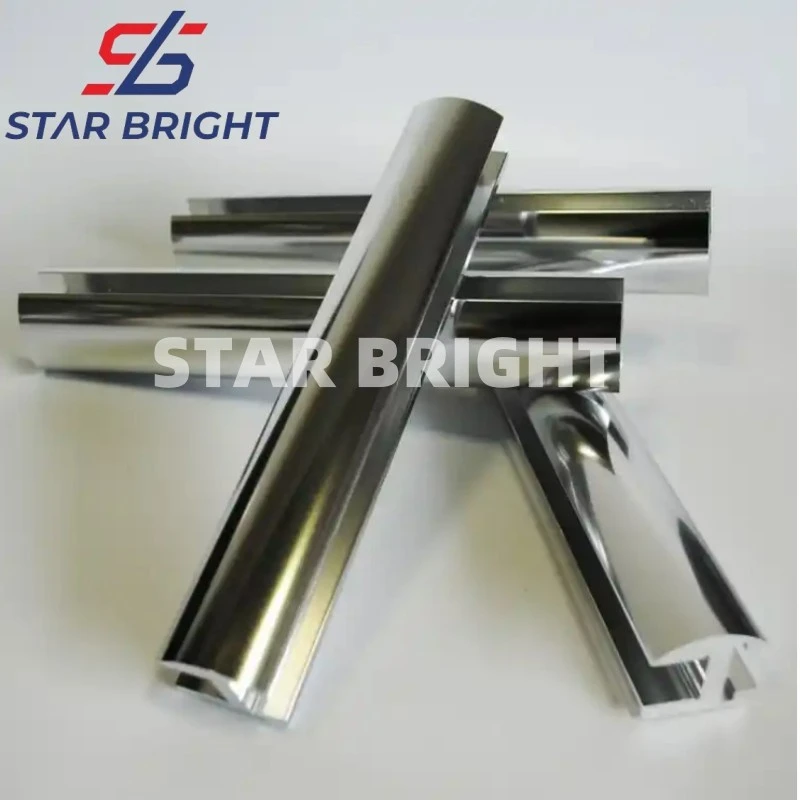 Aluminium Tile Trim Polished Profiles For Decorative factory